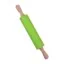 Маленькие 30 см "тесто палочки" пятно многоцветные силикагель для выпечки деятельности ролик для выпечки тесто палка прокатки палки - Цвет: Светло-зеленый