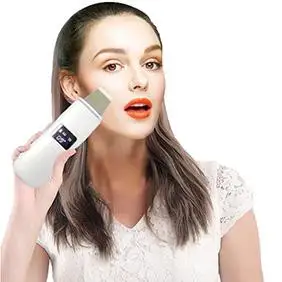 

Ultrasonic Face Skin Pore Deep Cleansing Blackhead Removal Exfoliator Device