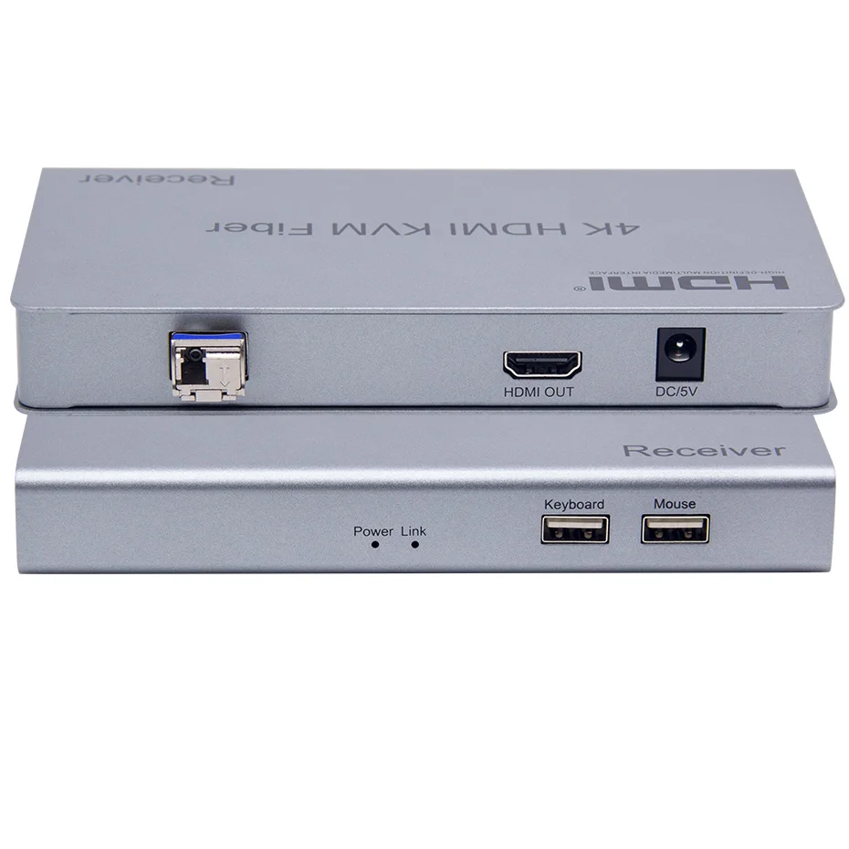 4K HDMI волоконно-оптический удлинитель USB HDMI KVM удлинитель до 10 м 4 к X 2 к/30 Гц HDMI HDCP 1,4 для ПК ноутбука PS4 UHD tv