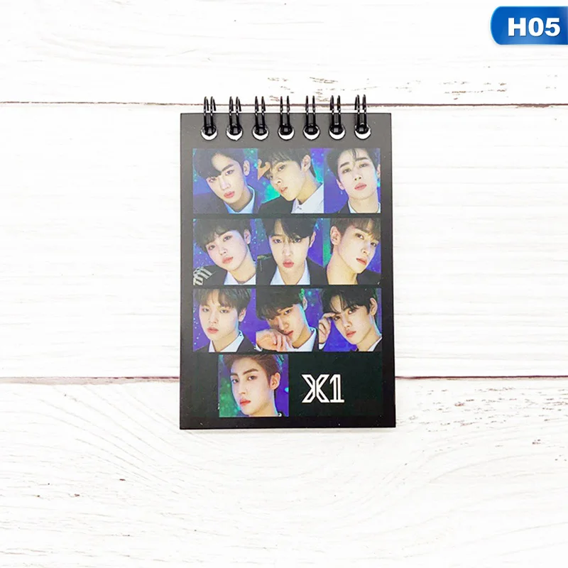 Kpop BLACKPINK NCT Izone X1 IZONE TWICE Lisa Jennie Rose Jisoo портативные Pocketbook блокноты для заметок - Цвет: H05