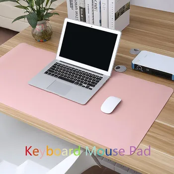 

Hot 60X30cm Large Leather Mouse Pad Mice Mat Office Computer Desk Mat Modern Table Game Keyboard Mouse Pad Laptop Cushion Soft