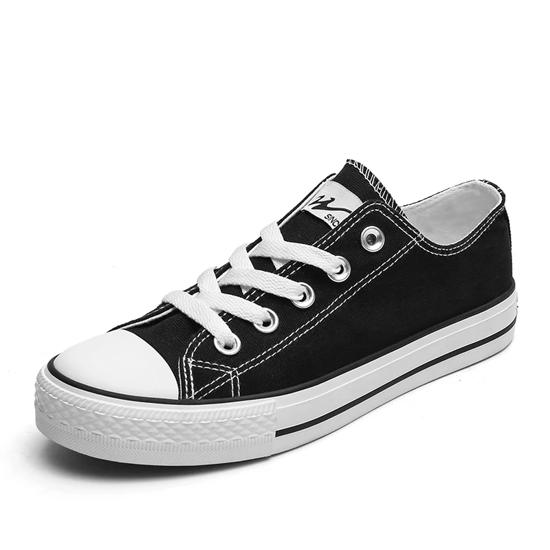 

Classic Women's Canvas Shoes Mens Casual Sneakers Low Cut Lace-up Fashion Couple Comfortable for Trail Walking