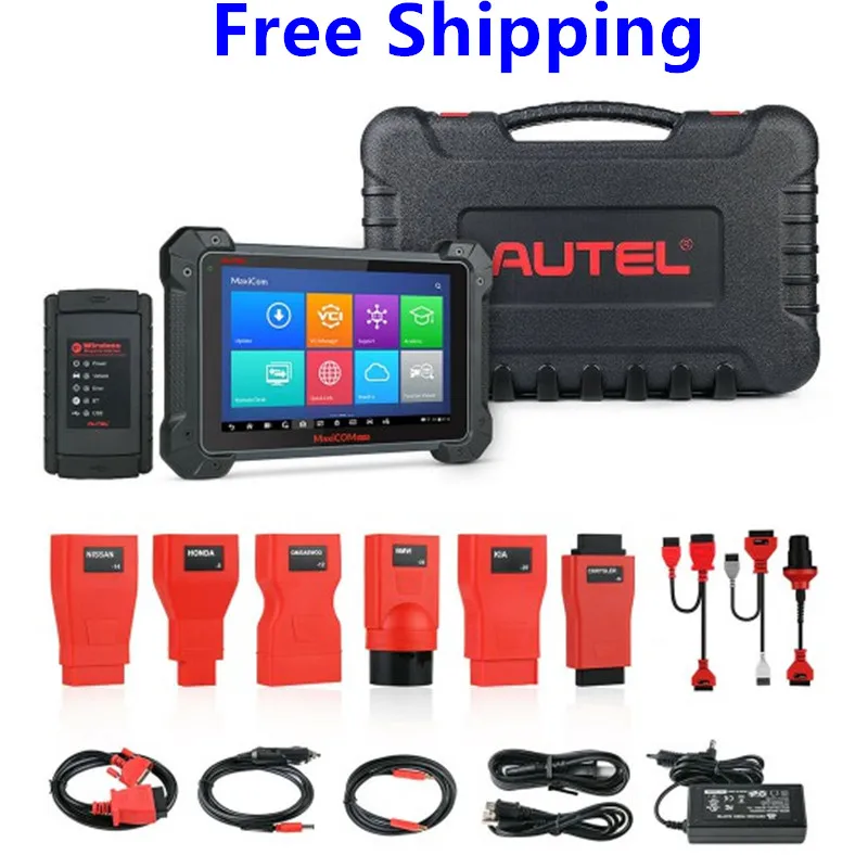 Autel MaxiCOM MK908 все системы диагностический инструмент поддержка ECU/ключ кодирования обновленная версия Maxisys MS908