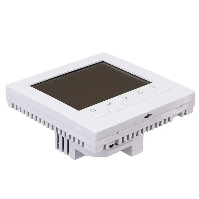 wifi lcd беспроводной умный программируемый термостат подогрев пола приложение управление