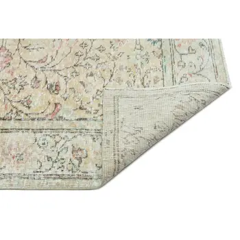 

Handmade Beige Vintage English English Area Rug 180x294 Cm-5'11''X9'8''