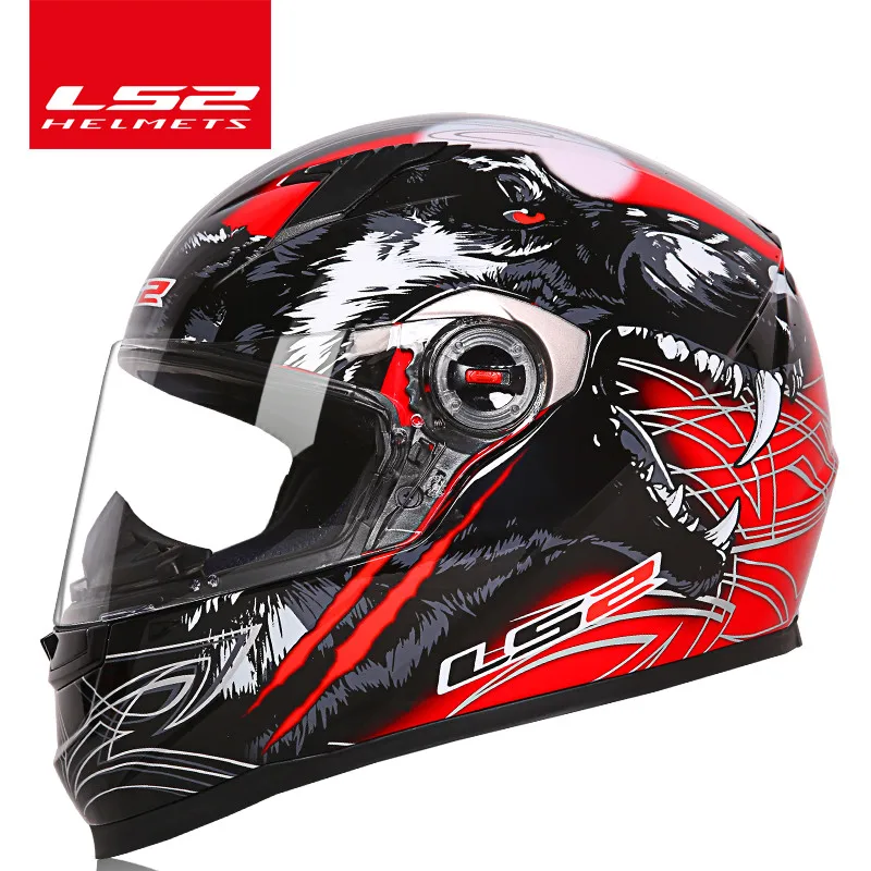 Cena LS2 globalny sklep LS2 FF358 pełna twarz moto rcycle kask motocrossowy kask wyścigowy ECE certyfikacja mężczyzna kobieta casco moto casque