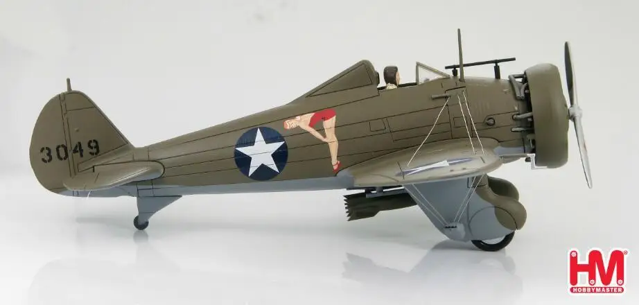 HOBBY MASTER Boeing P-26A Peashooter 30-49 Guatemala 1943 последний USAAF Peashooter 1/48 литье под давлением модель самолета