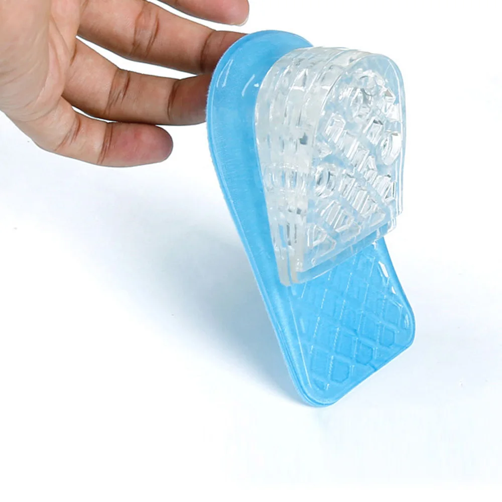 1 пара, 5 слоев, удобные, унисекс, для женщин и мужчин, силиконовый гель, увеличение высоты подъема, стельки для обуви, каблук, вставка, подкладка, фут выше, уход