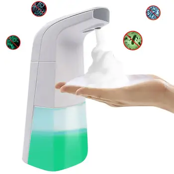 

250ML Automatic Soap Dispenser Touchless Soap Dispenser Induction Foamin Infrared Soap Dispensing Device For Home Kitchen Office