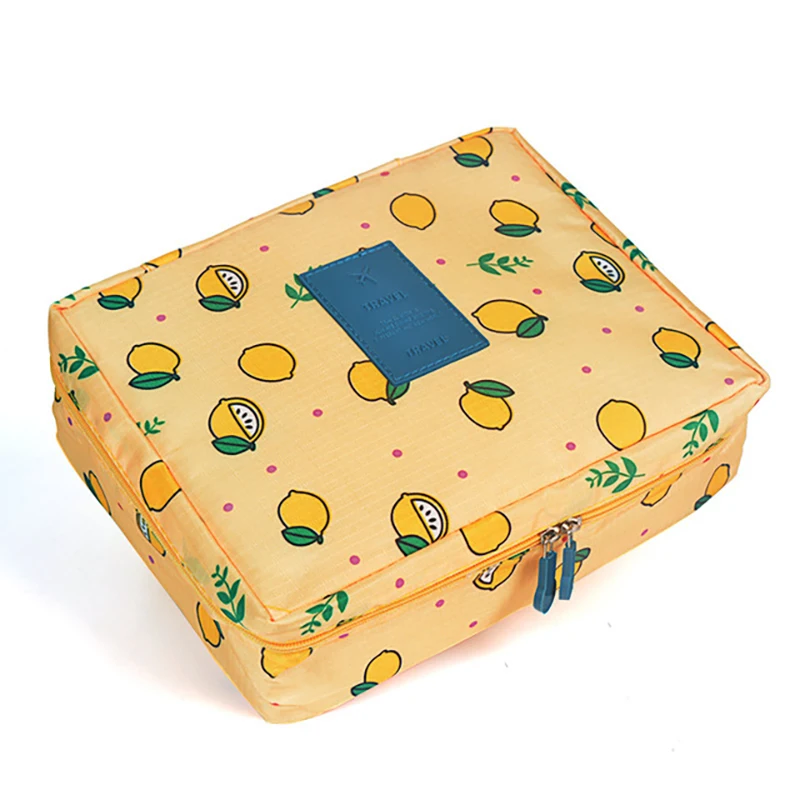 Портативная дорожная сумка для хранения, женская сумка-Органайзер для багажа, косметички для макияжа, водонепроницаемая ткань Оксфорд, сумка для макияжа на молнии для путешествий