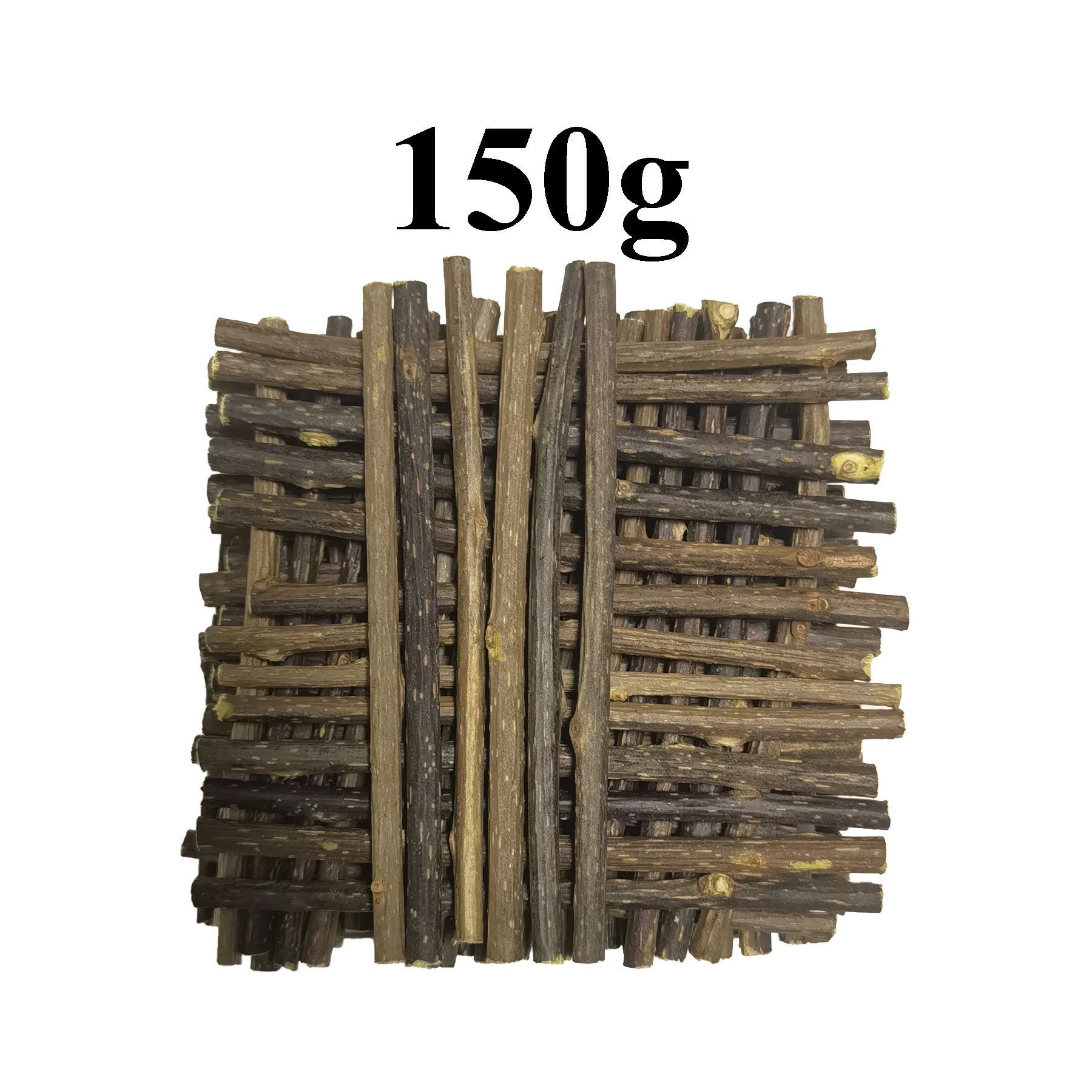 100g/150g Natural Catnip Pet Cat Toy Molar Toothpaste Branch Cleaning Teeth Silvervine Matatabi Cat Snacks Sticks 120mm x 3-6mm 