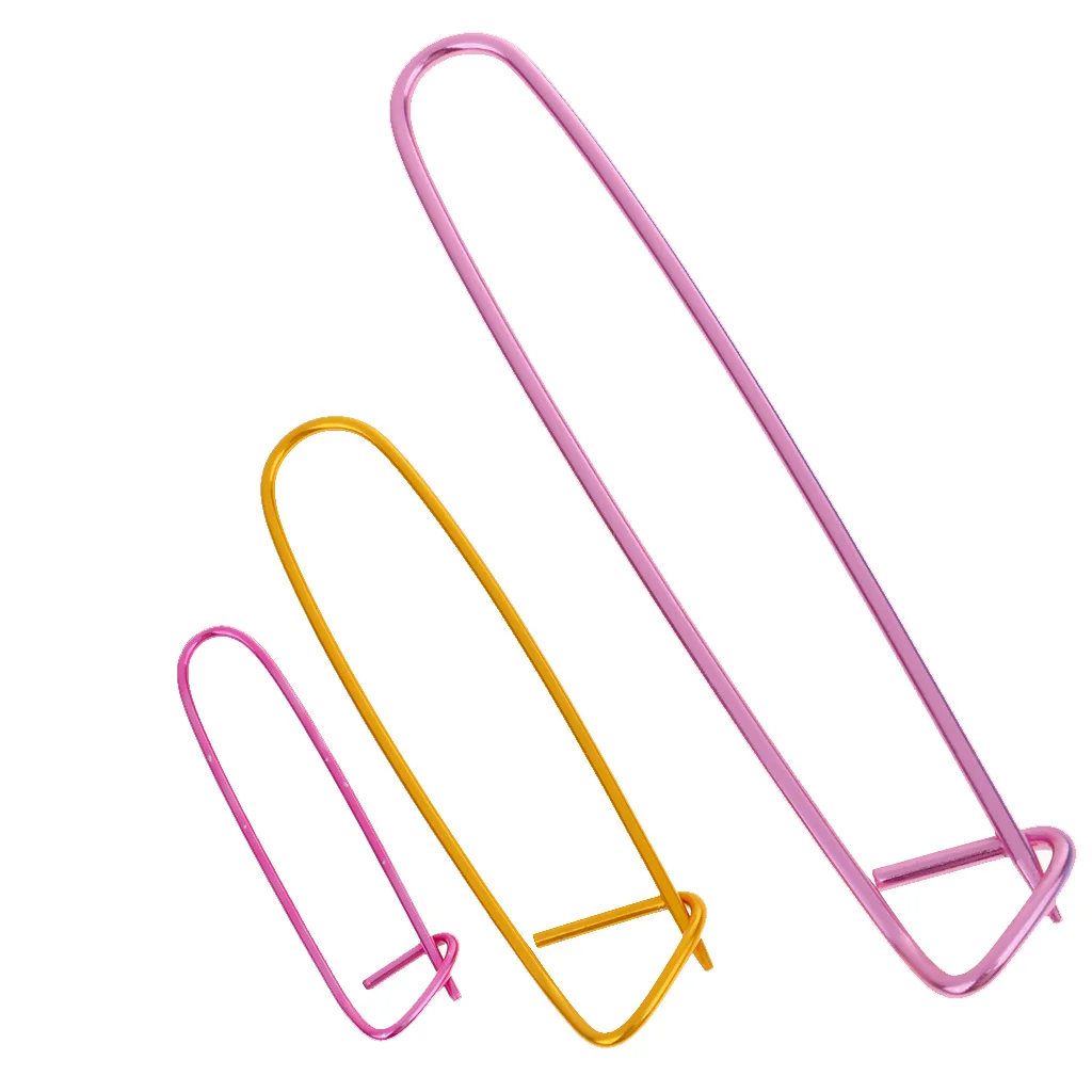 5 Pieces Knitting Crochet Hook Needles Pins Stitch Holder Craft Weaving DIY Tool