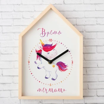 

House with clock "Time to Dream", 25x19 cm