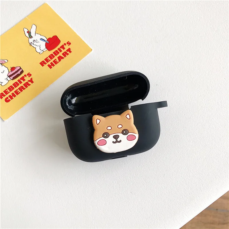 Мультяшный силиконовый чехол для Bluetooth наушников для Airpods 3, защитная Водонепроницаемая гарнитура, аксессуары для Airpods Pro Чехол s Cover