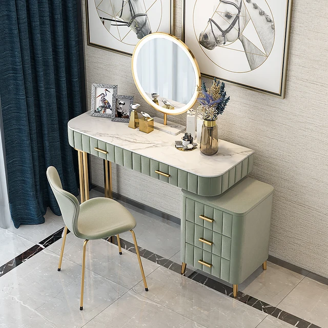 Nordic solid wood dressing table Clearance