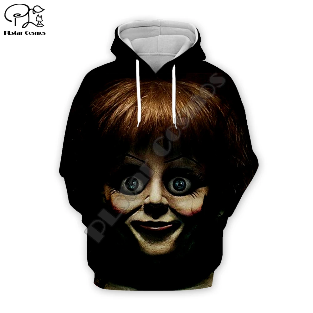 

Men Women Annabelle 3 Comes Home 3d Hoodies Halloween costumes unisex Sweatshirts autumn zipper coat pullover tracksuit t shirts