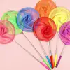 Child Fishing Net Insect Net Retractable Stainless Steel Non-slip Handle Catch Butterflies Summer Outdoor Playing With Water Toy 1