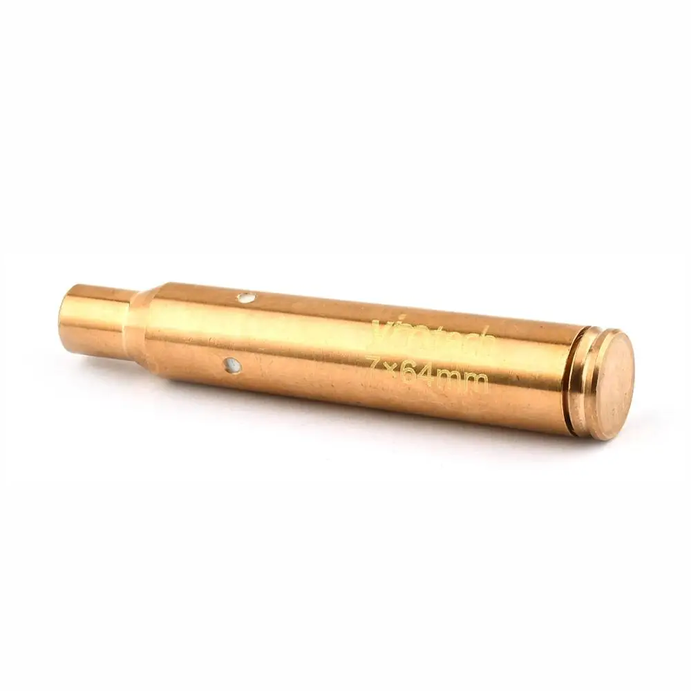 7x64mm Laser Caliber Accessories for Rifles Pointer Sight, Compact Gun, Red Dot Laser Bore Sight