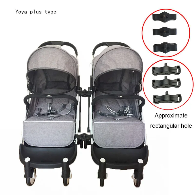 Twin Stroller Connector Universal Baby Cart Pushchair Connectors Insert Into Stroller Connector Accessories Twin Baby Pushchair Connectors Faderr Pushchair Connectors