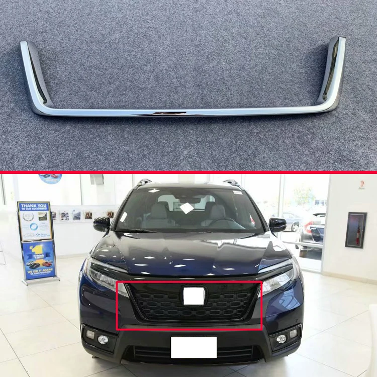 Для Honda Passport автомобильные аксессуары ABS Хром Передняя Центральная сетка решетка крышка радиатора полоса отделка украшения