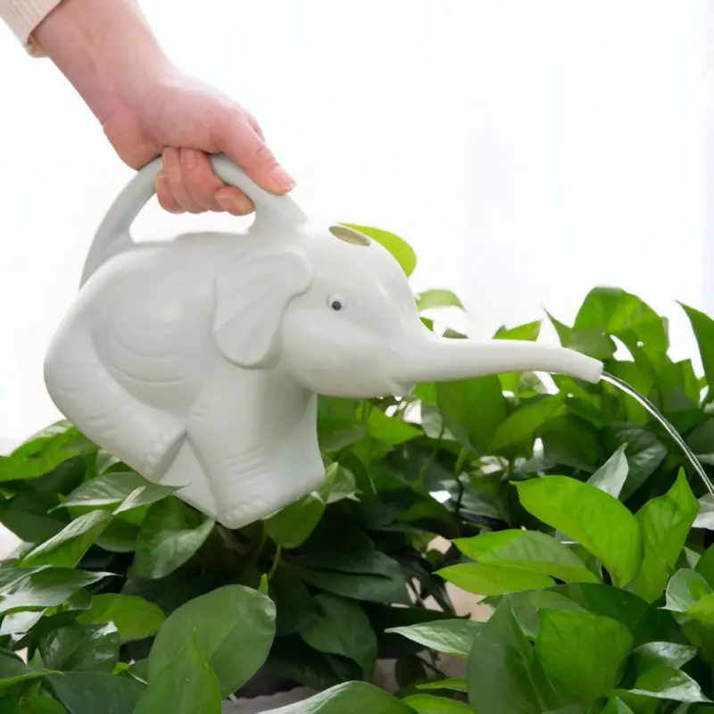 Baby Elephant Watering Long Sprinkler Kettle Bottle Home Garden Watering Gadget Plant Flower Pot Cute Watering Pot
