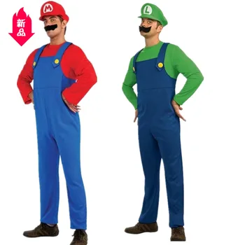 

Male and female Halloween dress adult role-play Mario Louis brothers Super Mary.