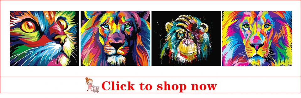 5D DIY square diamond painting animal diamond embroidery cat tiger reflection picture rhinestone mosaic kit home decoration gift