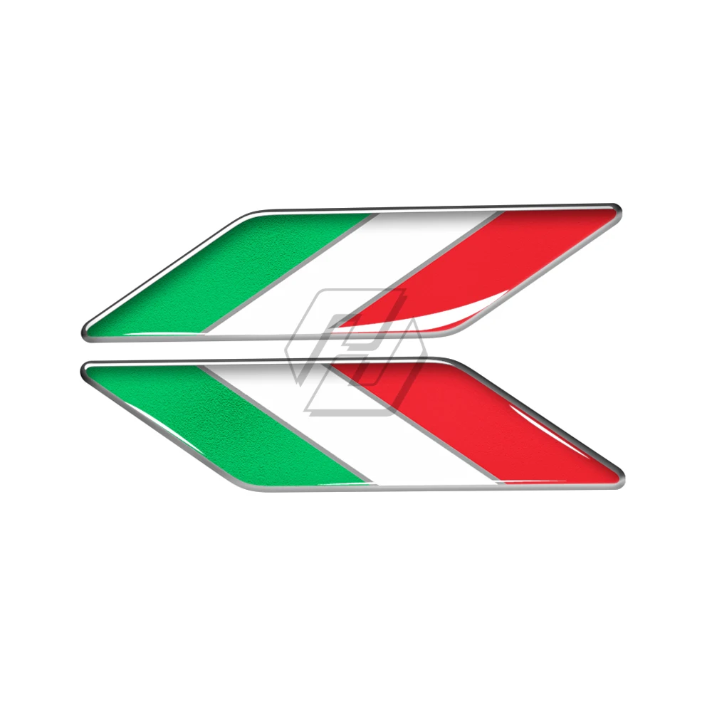 3D смолы бак мотоцикла наклейки Италия наклейка на крыло Italia автомобиля Наклейка на мотоцикл