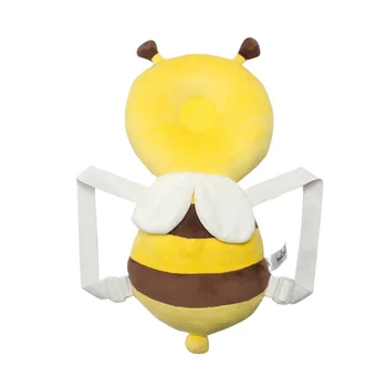 

Adjustable Infant Baby Toddler Safety Pads Baby Walkers Protective Pillow Head and Shoulder Protector (Bee Shape)