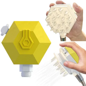 

Pet Bathing Tool Pet Shower Sprayer & Scrubber Handheld Massage Shampoo Shower Nozzle Comb for Dogs Cats Brush Cleaning