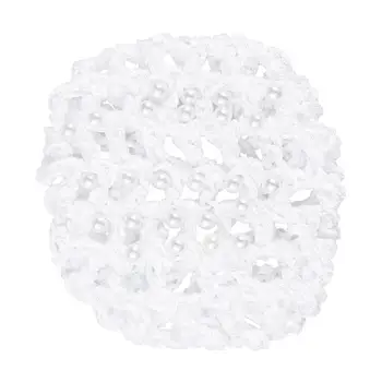 

1PC Hair Net Delicate Hand-knitted Elastic Accessories for Women Girls Performance Hairstyle