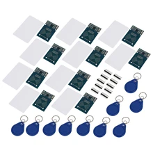 10Pcs Mfrc522 Rc 522 Antenna Rfid Ic Wireless Module for Arduino Ic Key Spi Writer Reader Ic Card Proximity Module