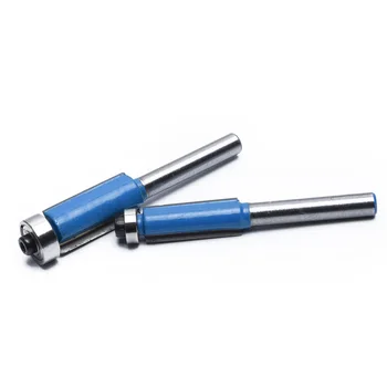 

4 Pieces Flush Trim Router Bit Bearing For Wood Template Pattern Bit Alloy Steel Blade Milling Cutter
