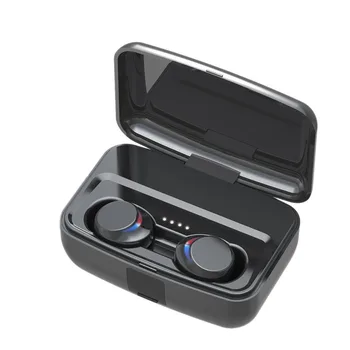

Top TWS Earbuds True Wireless Bluetooth 5.0 Earphones Sport IPX8 Waterproof CVC 8.0 Noise Reduction 3000 MAh Headset