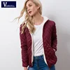 Vangull New Spring Autumn Women's Clothing Hooded Fleece Basic Jacket Long Sleeve female Coats Short Zipper Casual Outerwear ► Photo 2/6