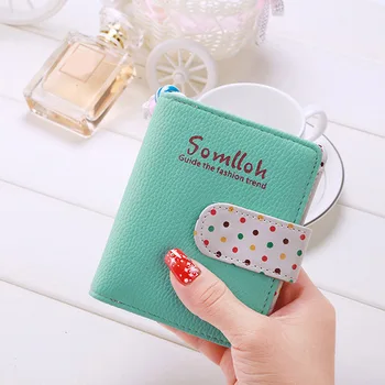 

Wallet Women Ladies Short Women Wallets Mini Money Bag Clutch Purses Small Leather Coin Purse Card Holder
