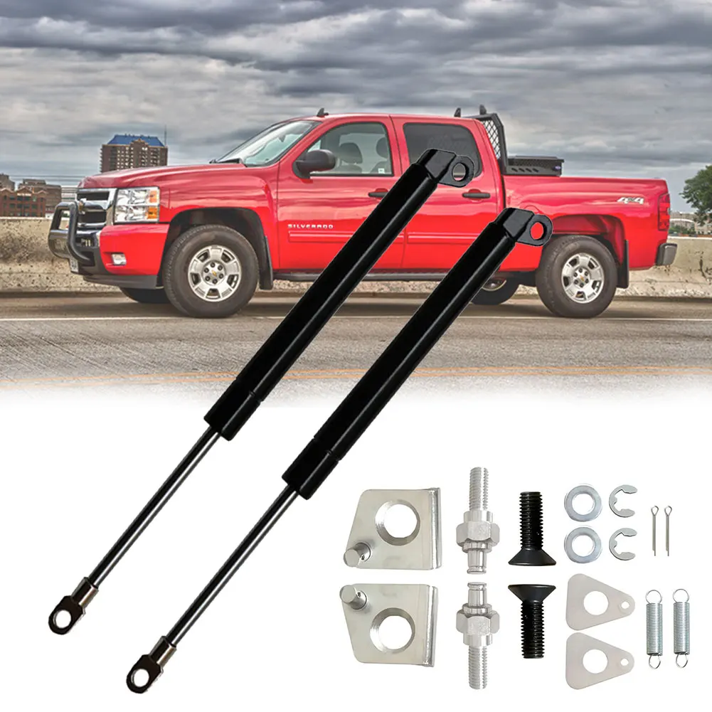

UP Car Tailgate Accessory Slow Down Rustproof Anti Breaking Strut Kit Easy Install Adhesive Spring Steel For Ford Ranger T6