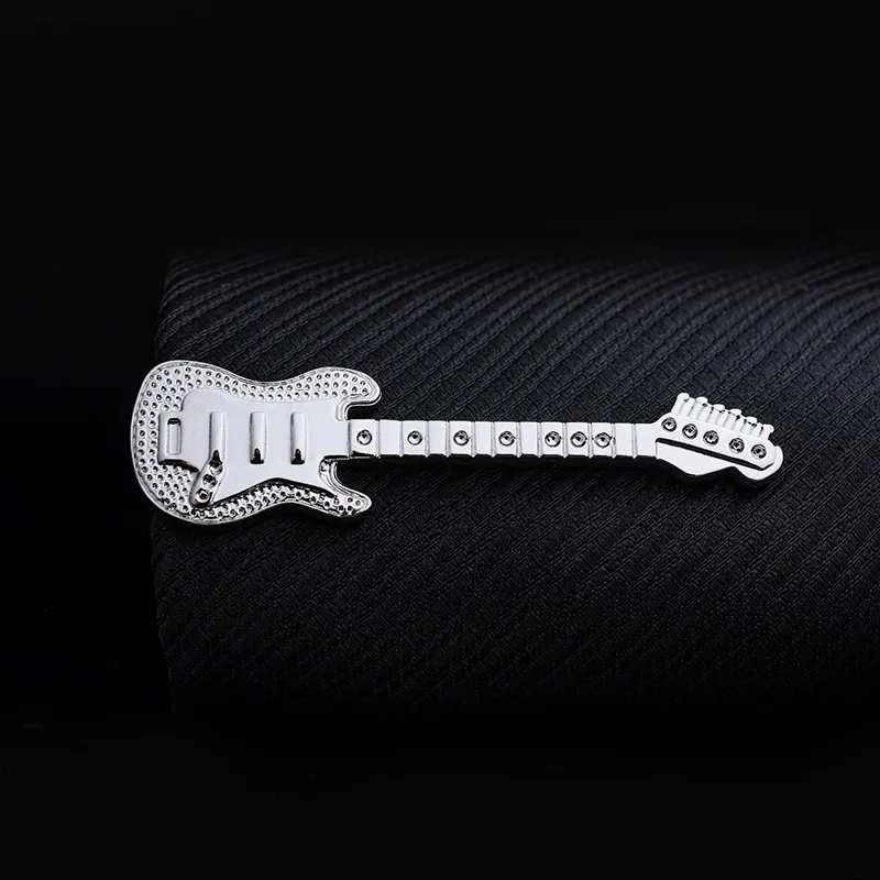Mens Metal Tie Clip Bar Necktie Pin Clasp Clamp Wedding Party Father Day Gift US 