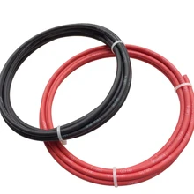 10 мм2 черный красный фотоэлектрический Солнечный кабель, используемый для вне сети и подключенный к энергосети обжимной инструмент для солнечной панели кабель солнечной системы
