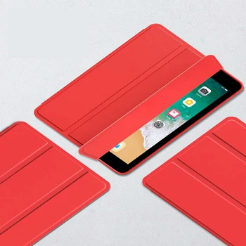 

For iPad 9.7 Case 2017 2018 Air 1 2 Silicone Soft TPU tablet Smart Cover for ipad 5th 6th Generation Case for Kids Sleep/Wake