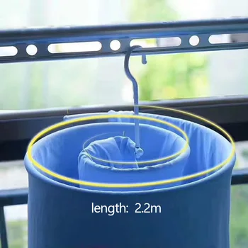 

Magic Laundry Dryer Multi-Functional Stainless Steel Hanging Sheet Quilt Clothes Drying Rack Space Saving Closet Organizer