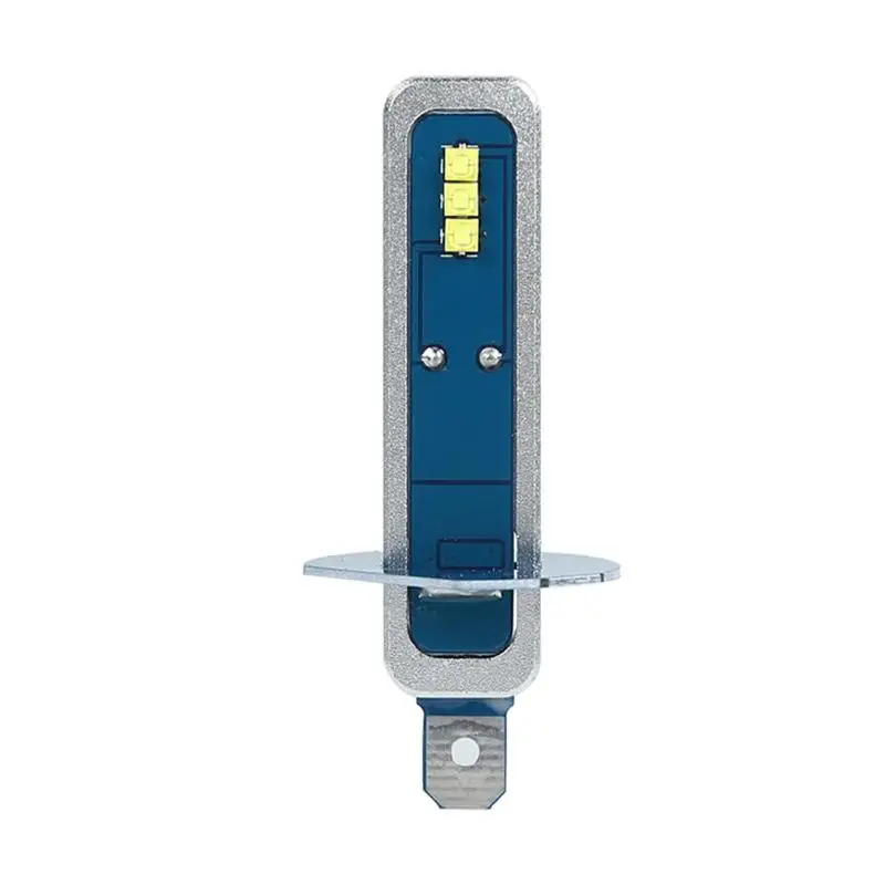 1 пара H3 3030 6SMD противотуманная фара высокая теплопроводность Легкая установка Автомобильный светодиодный головной светильник лампы DRL Белый алюминиевый светильник