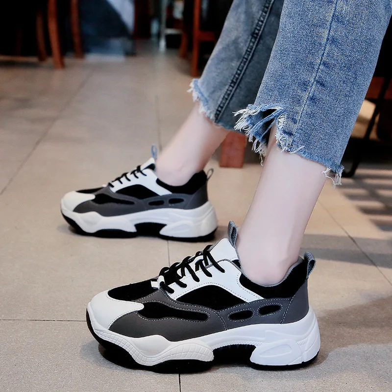 2020 Spring And Autumn New Mesh Breathable Running Casual Shoes Fashion  Platform Shoes Sneakers Women's Singles35-40 - Women's Vulcanize Shoes -  AliExpress