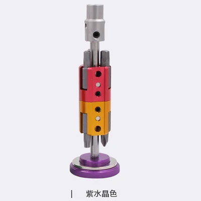 Инструменты для ремонта велосипеда, Мультитул для горного велосипеда SHIMANO, невидимый набор инструментов для ремонта, портативный набор T25, набор гаечных ключей - Цвет: purple