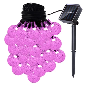 

string lights outdoor 30 LED Solar Motion Sensor Light Waterproof Night Lights Garden Patio Decoration Security Landscape Lamp