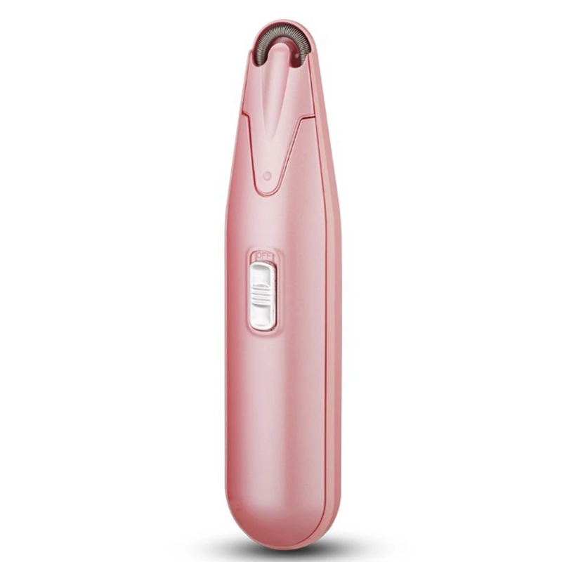 Розовый Электрический эпилятор для удаления волос на теле, перманентное бритье для женщин и мужчин, безболезненная бритва, эпилятор для лица под руки и ноги
