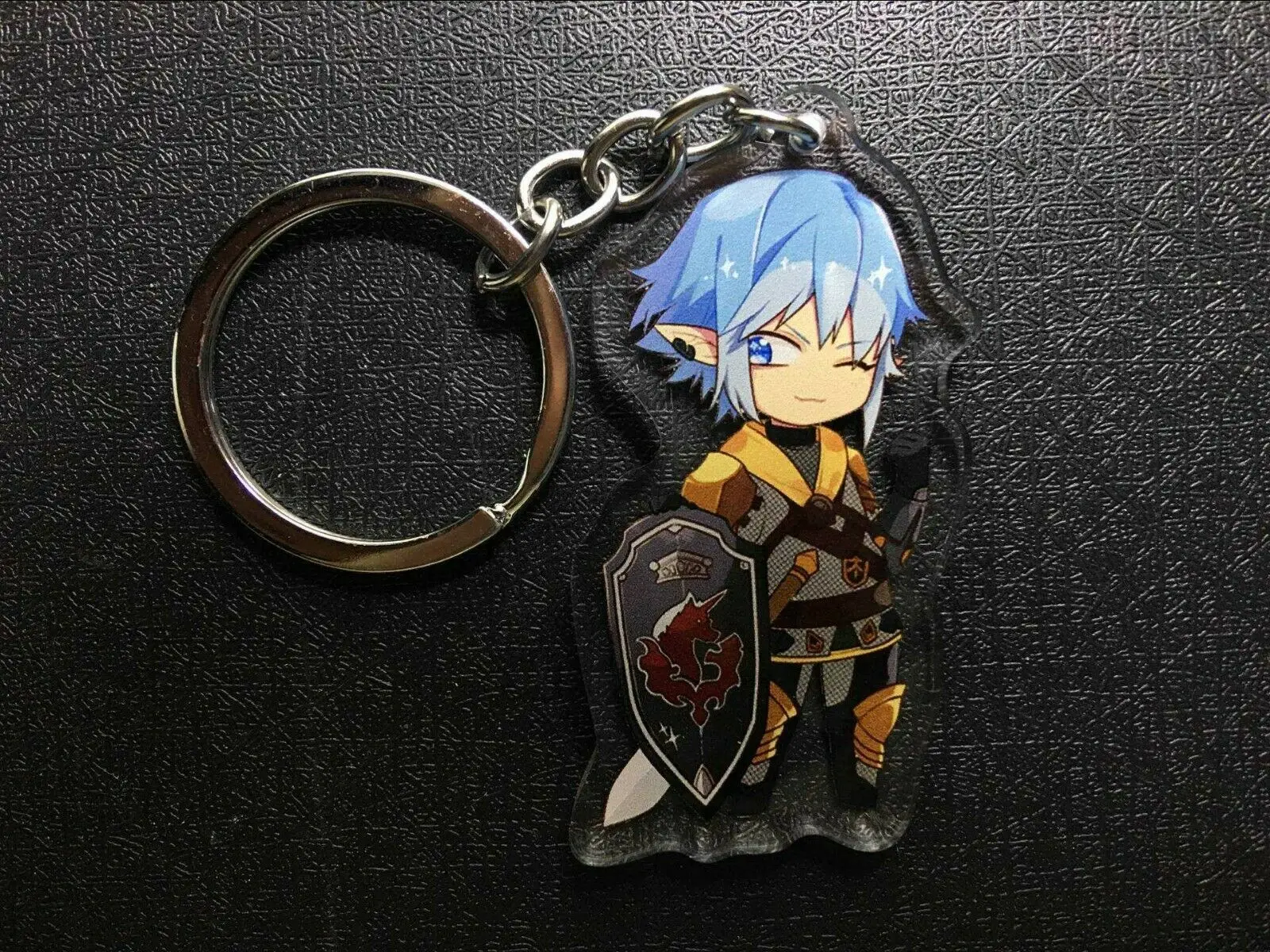 Finall Fantasy XIV FF14 Haurchefant Greystone Брелок Кошелек сумка брелок ремешок акрил креативный подарок Мода милый прекрасный