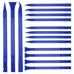 Grattoir en plastique anti rayures, 30 pièces, outil en Fiber de carbone grattoir en plastique à usages multiples en forme de stylo (bleu) 