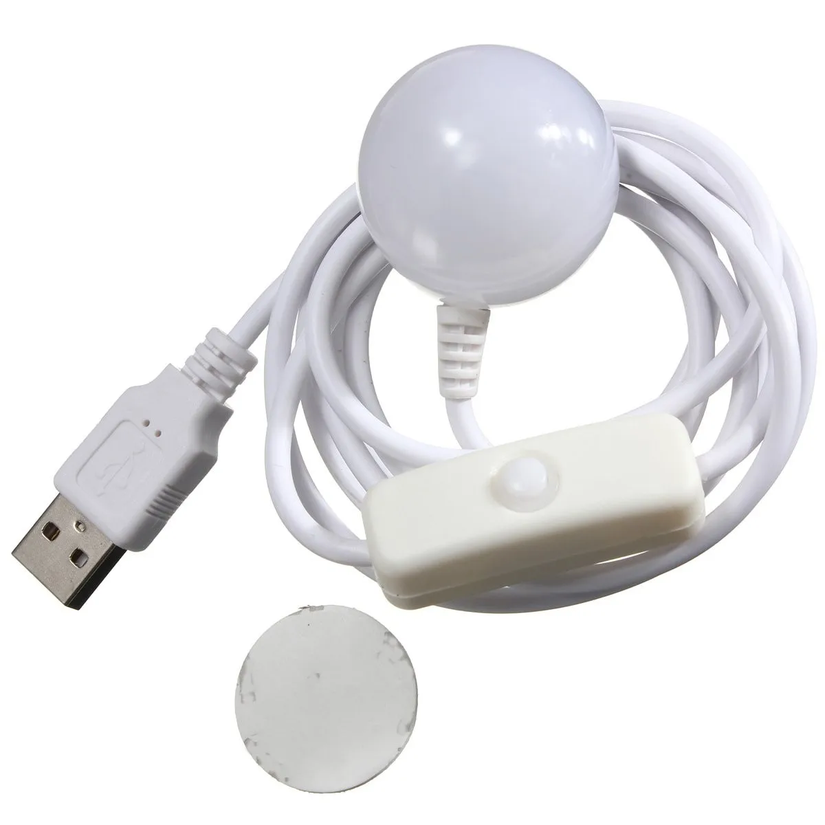 Outdoor Camping LED Light Mini USB LED Night Light Soft Light Outdoor Tent Magnetic led Bulb Lamp Closet Bed Light for Children