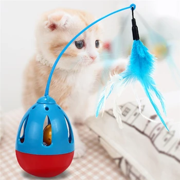 

Cat Toy Cat Teaser Toy Yo-Yo Lifting Ball Electric Flutter Rotating Interactive Puzzle Smart Pet Cat Ball Toy